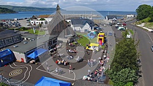 School Fete day Co Antrim Northern Ireland