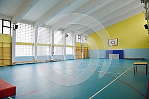 School gym indoor