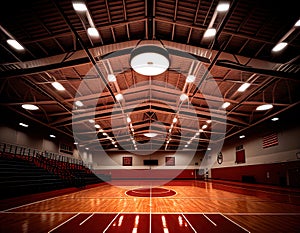 school gym interior