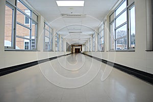 School Hallway photo