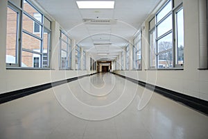 School Hallway