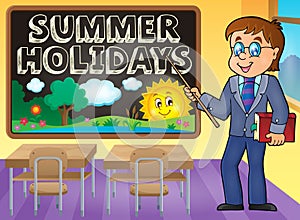 School holidays theme image 5