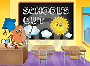 School holidays theme image 6