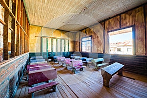 School in Humberstone, Chile