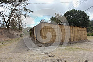 School hut in Venilale, Timor-Leste