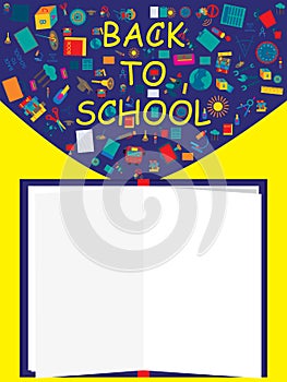 School Icon 1 Book Space