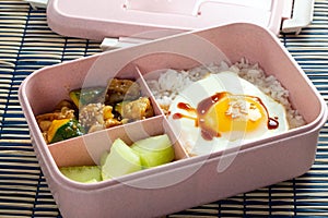 School lunch bento box set