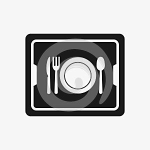 School Lunch tray icon