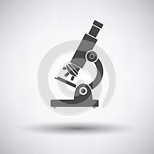 School microscope icon