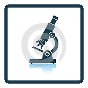 School microscope icon