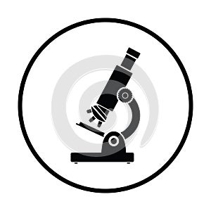 School microscope icon
