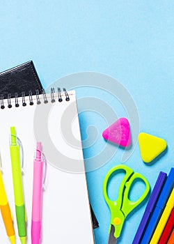 School and office supplies or stationary.