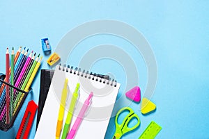 School and office supplies or stationary.