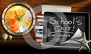 School's Out for Summer - Tablet Computer