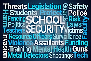 School Security Word Cloud