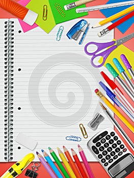 School stationery supplies