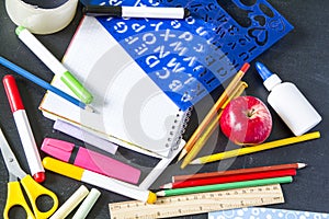 School student notebook accessories