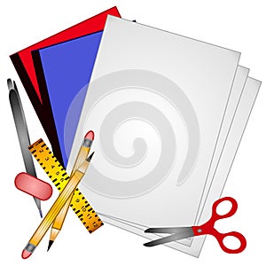 School Supplies Clip Art 3