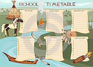 School timetable