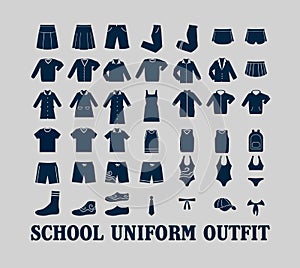 School Uniform Clothes photo