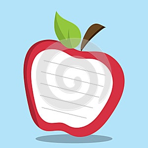 SCHOOL WORM APPLE RED 08