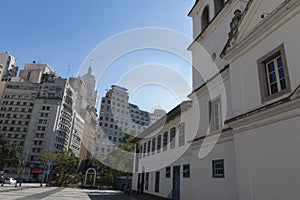 The School Yard Patio do Colegio Square in Sao Paulo, SP, Braz
