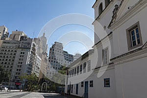 The School Yard Patio do Colegio Square in Sao Paulo, SP, Braz photo