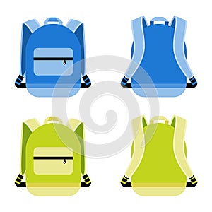 Schoolbag icon photo