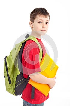 Schoolboy. photo