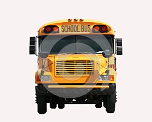 Schoolbus front view