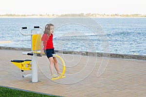 Schoolgirl on summer vacation