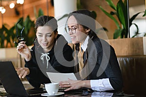 Schoolgirls Having Positive Conversation