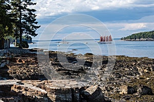 Schooner Margaret Todd in Bar Harbor, Maine photo