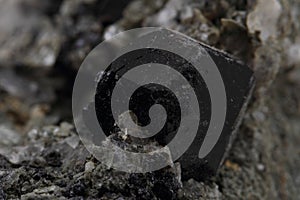 schorl mineral texture