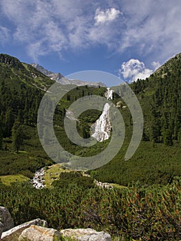 Schrammach Wasserfall, Waterfall in Austria