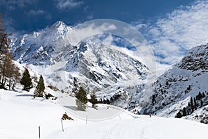 Schrankogel in Winter, Austria