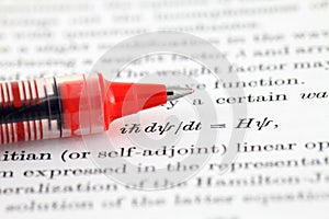 The Schrodinger equation