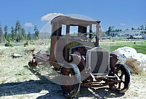 Environmental pollution. remains of mankind