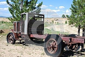 Environmental pollution. remains of mankind