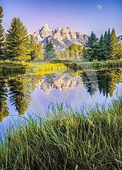 Schwabacher Landing at Daybreak