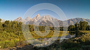 Schwabacher Landing - Grand Teton National park landscape