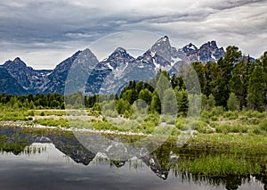 Schwabacher Landing in the Grand Tetons