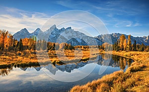 Schwabacher`s Landing, Grand Teton National Park