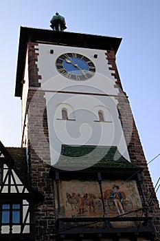 Schwabentor in Freiburg, Germany