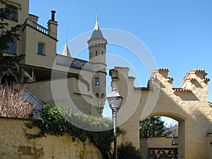 Schwangau is called the `village of royal castles`, it is located under a mountain, over which Neuschwanstein and Hohenschwangau r