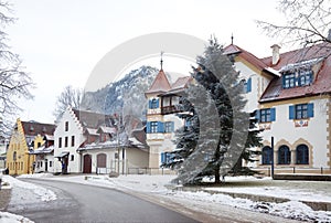 Schwangau is a village of Royal castles, next to the Hohenschwangau and Neuschwanstein castles