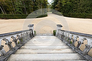 Schwarzenberg tomb from 18th century. Tomb is famous tourist attraction near Trebon, South Bohemia. Historical landmark