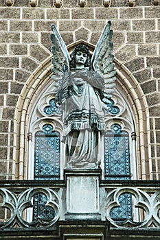 Schwarzenberg tomb -detail,statue of an angel.