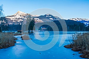 Schwarzsee lake, Kitzbuhel