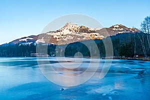 Schwarzsee lake, Kitzbuhel